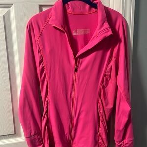 VSX Rouched Detailing Full-Zip Jacket